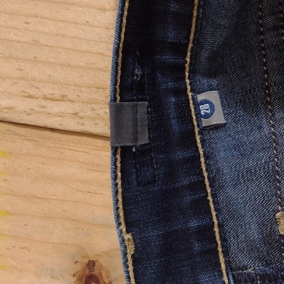 Citizens of Humanity Ava Low Rise Straight Leg Distressed Jeans Size 28 - Picture 11 of 15